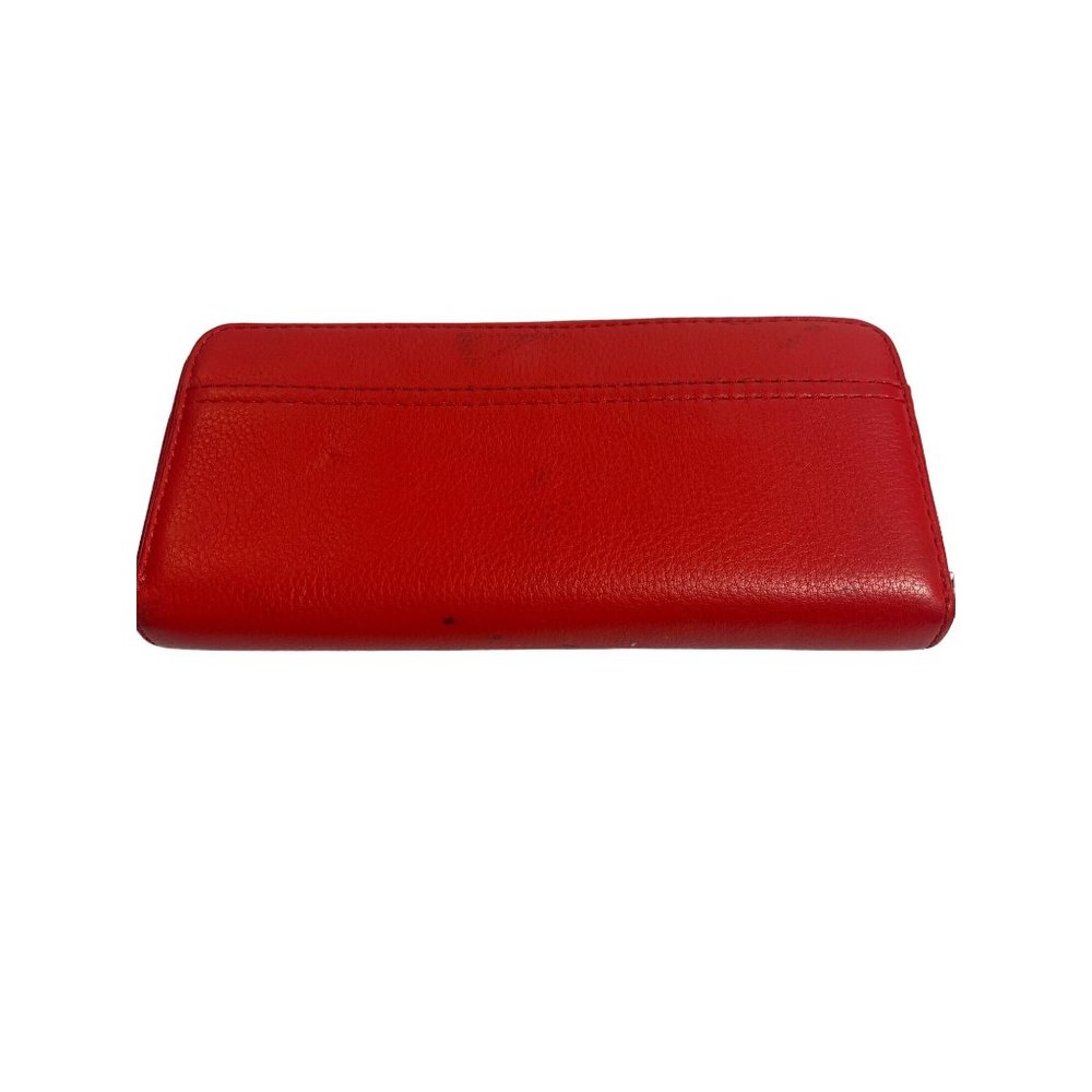 Designer Red Wallet 9 in x 5 in - Picture 4 of 8